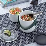 BB Lunch Pot két szintes ételhordó doboz óceánkék