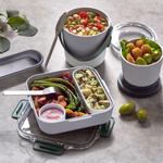 BB Lunch Pot két szintes ételhordó doboz óceánkék