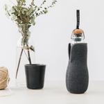 BB Eau Good üveg vizespalack aktív szénnel fekete