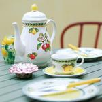 V&B French Garden Fleurence reggeliző csésze alátéttel 