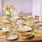 V&B French Garden Fleurence csontos tálka-alátét szószkiöntőhöz 24cm