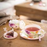 V&B Mariefleur Tea teás csésze alátéttel 