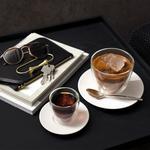 V&B Manufacture Rock cappuccinós csésze alátéttel 