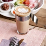 V&B NewWave latte macchiato bögre fém füllel 0,50l