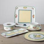 V&B Charm & Breakfast French Garden szendvics tányér 35x16cm