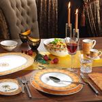 V&B Samarkand Mandarin étkészlet 6személyes 12részes