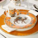 V&B Samarkand Mandarin étkészlet 6személyes 18részes