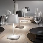 V&B Neapel tölthető asztali lámpa 20cm antracit
