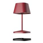V&B Neapel 2.0 tölthető asztali lámpa 20cm piros