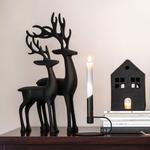 V&B Black XMAS szarvas 36cm