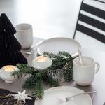 V&B Black XMAS papír karácsonyfa 25cm