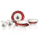 V&B Toy's Delight reggeliző szett 6részes 2személyes piros