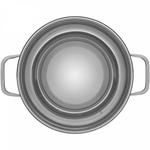 WMF Compact Cuisine keverőtál talppal 24cm 
