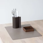 LIND DNA Serene Mole Grey tányéralátét nagy szögletes