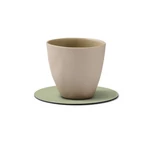 LIND DNA Nupo Olive Green poháralátét kerek