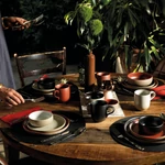 Sambonet Jungle Inox Steel süteményes villa szett 6részes