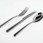 Sambonet Linear PVD Black evőeszközkészlet 6személyes 30részes