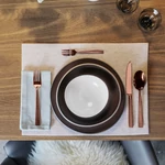 Sambonet Cortina PVD Copper evőeszközkészlet 6személyes 30részes
