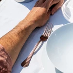 Sambonet Taormina PVD Copper evőeszközkészlet 6személyes 24részes