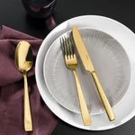 Sambonet Flat PVD Gold evőeszközkészlet 6személyes 30részes