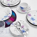 V&B Mariefleur Gris Basic kávés csésze alátéttel 
