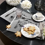 V&B Mariefleur Gris Basic desszertes-reggelizőtányér 21cm, dús mintázatú