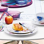 V&B Mariefleur Gris Basic kerek gourmet tányér 30cm