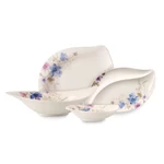 V&B Mariefleur Gris Serve & Salad salátás-gyümölcstál 45x31cm