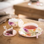 V&B Mariefleur Tea teás csésze alátéttel 