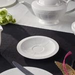 V&B White Pearl alátét kávés-teás csészéhez 16cm