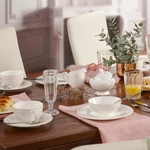 V&B Gray Pearl reggeliző csésze alátéttel 