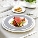 V&B Anmut Platinum No.1 zsemletányér 16,4cm
