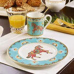 V&B Samarkand Aquamarin desszertes-reggelizőtányér 22,5cm