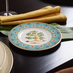 V&B Samarkand Aquamarin zsemletányér 16,4cm