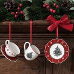 V&B Toy's Delight Decoration karácsonyfadísz szett 3részes, Reggeliző szett