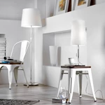 V&B Verona asztali lámpa 59-69cm fehér