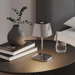 V&B Neapel 2.0 tölthető asztali lámpa 20cm űrszürke