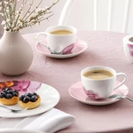 V&B Rose Garden Pink alátét kávés csészéhez 15cm