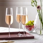 V&B Rose Garden pohár szett 4részes pezsgős