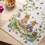 V&B Spring Fantasy gobelin asztali futó 49x143cm, Piknik