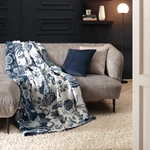 V&B Jubilee Collection pléd 150x200cm, Paradiso Navy Peony