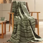 V&B Willow Olive-Green pléd 150x200cm