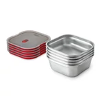 Black+Blum Multi-Function Box négyzet alakú ételhordó-tartó doboz 1,40l