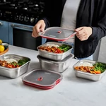 Black+Blum Multi-Function Box négyzet alakú ételhordó-tartó doboz 1,40l