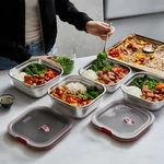 Black+Blum Multi-Function Box négyzet alakú ételhordó-tartó doboz 1,40l