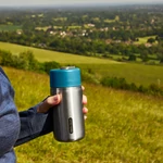 Black+Blum Insulated Travel Cup termosz acél-óceánkék