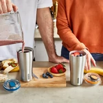 Black+Blum BAM Tumbler dupla falú utazópohár 0,60l óceánkék