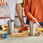 Black+Blum BAM Tumbler dupla falú utazópohár 0,60l olivazöld