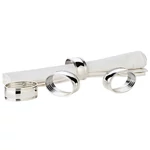 Edzard Thread szalvétagyűrű 6cm szett 4részes