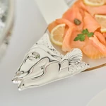 Edzard Salmon szervírozó tál tálaló lapáttal 58cm